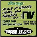 The Camden Grunge Scene: Cover night