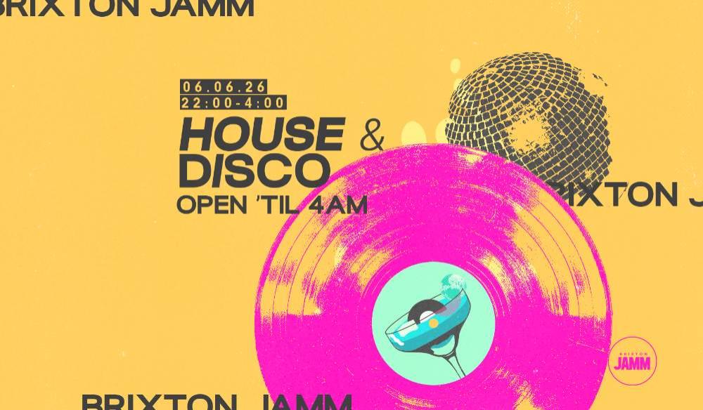 House & Disco at Jamm - Jun 26