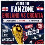 ENGLAND VS CROATIA - WORLD CUP FANZONE