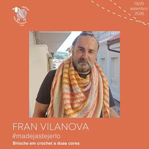 Fran Vilanova - Brioche em crochet (2 cores)