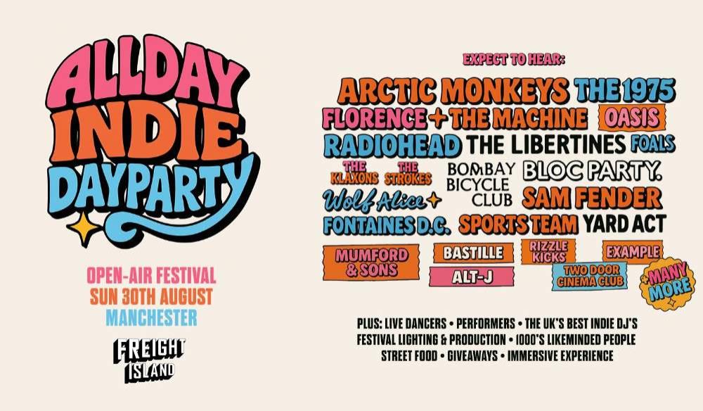 Allday Indie Outdoor Festival - Manchester