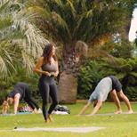 Yoga in the Garden