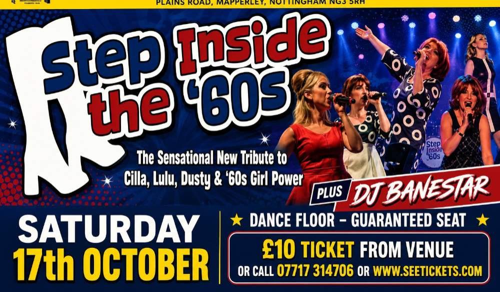 STEP INSIDE THE 60s SHOW - MADDIE COLE AND BAND