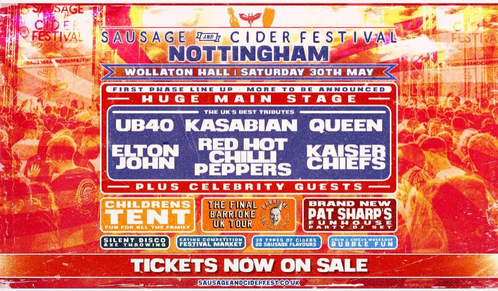 Sausage and Cider Festival - Nottingham 2026