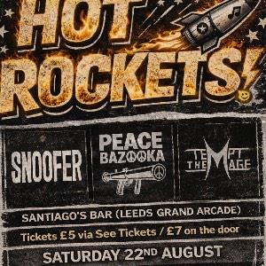 Hot Rockets Gig night Santiago's Bar 22nd August
