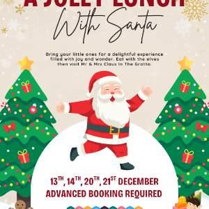 A Jolly Lunch With Santa - Grotto Visit & Present