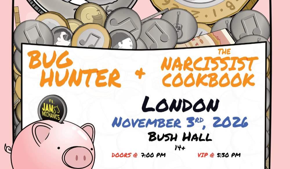 Bug Hunter, The Narcissist Cookbook+ Jam Mechanics