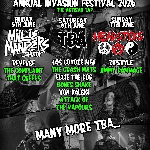 BARS ATTACKS ANNUAL INVASION FESTIVAL