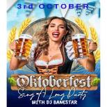 OKTOBERFEST SINGALONG PARTY WITH DJ BANESTAR