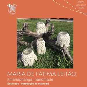 Maria Leitão - Entre nós - Macramé