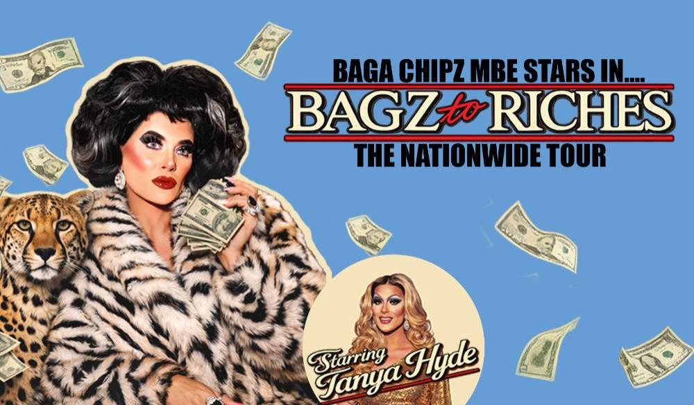 Baga Chipz MBE Stars in Bagz to Riches