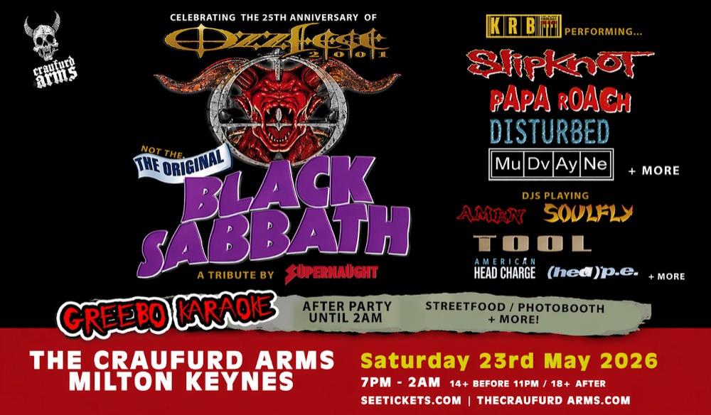 OZZFEST 2001 - 25th anniversary celebration!