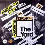 Adrian Cox Trio - Live at The Yard, Manchester