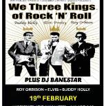 We Three Kings of Rock N Roll with Live Band