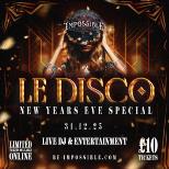 IMPOSSIBLE MAIN BAR NYE Le DiscO