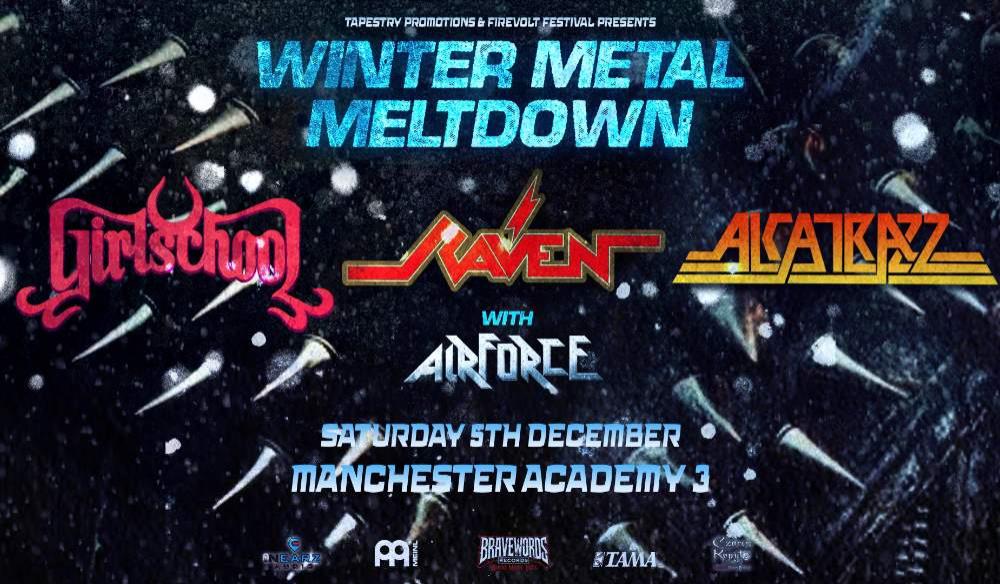 Girlschool, Raven, Alcatrazz