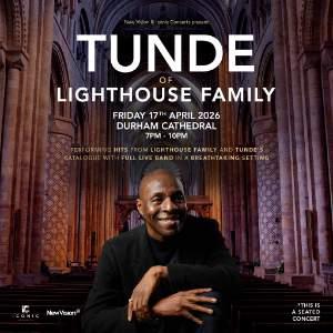 Tunde of Lighthouse Family in Durham Cathedral