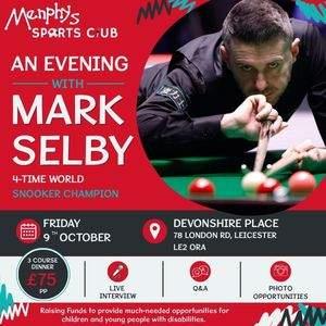 An Evening with Mark Selby