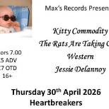 Max's Records presents: Kitty Commodity + more