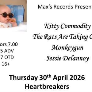 Max's Records presents: Kitty Commodity + more