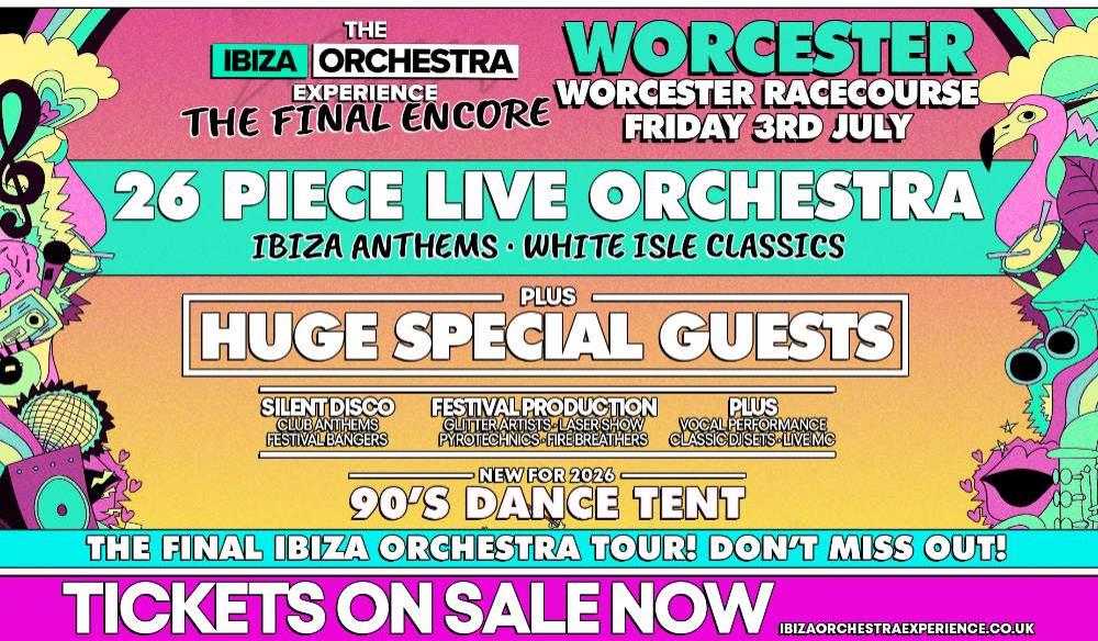 Ibiza Orchestra Experience - Worcester 2026