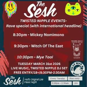 Twisted Nipple Sesh Takeover