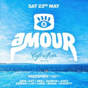 AMOUR | CAFÉ DEL MAR MALTA | SUMMER 2026