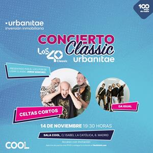 Los 40 Classic con Celtas Cortos y Daigual