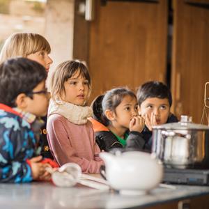 Family Chocolate Making