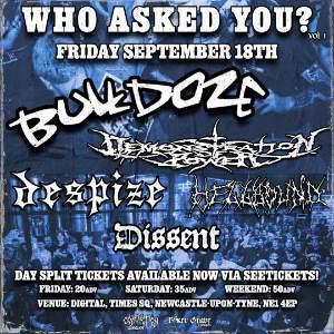WHO ASKED YOU? Friday Ticket (only valid 18/09/26)
