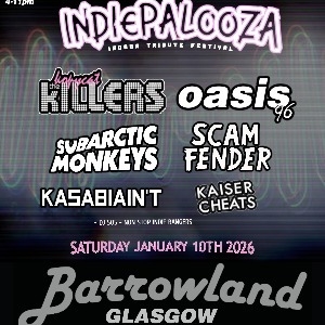 INDIEPALOOZA - 6 TRIBUTES FESTIVAL