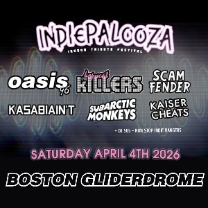 INDIEPALOOZA - KILLERS v FENDER v ARCTIC v OASIS