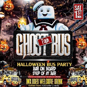 HALLOWEEN BUS PARTY LONDON // CLUB CRAWL - 3 HOURS