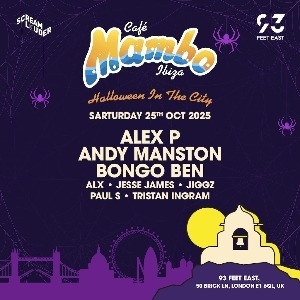 Cafe Mambo Ibiza Halloween in London Day & Night Cafe Mambo Ibiza Halloween in London Day & Night