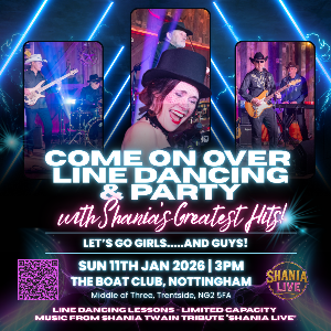 Come On Over - Line Dancing & Party with Shania Come On Over - Line Dancing & Party with Shania