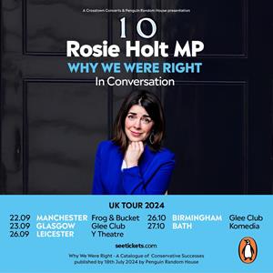 Rosie Holt MP 'Why We Were Right' In Conversation