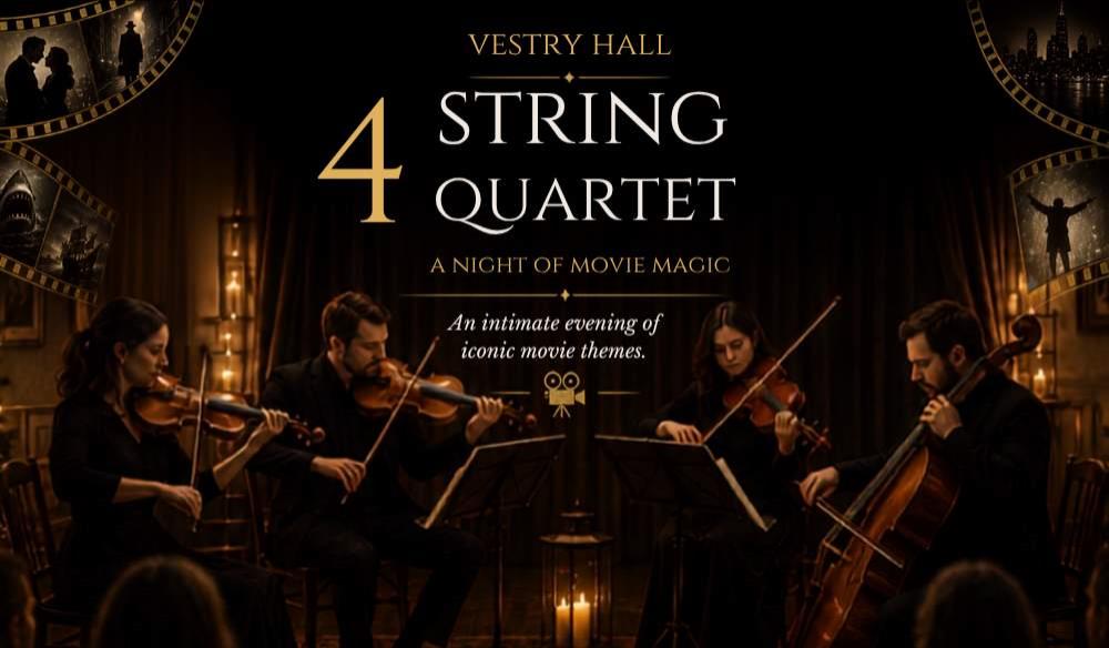 4 STRING QUARTET EVENING: A night of Movie Magic