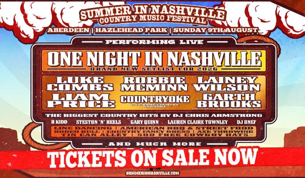 Summer In Nashville - Aberdeen 2026