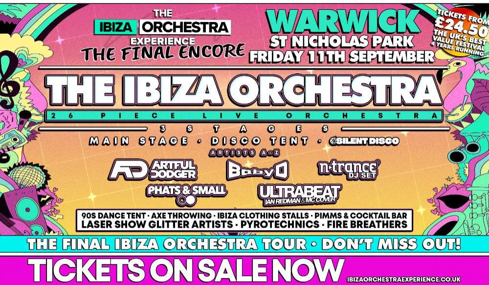 Ibiza Orchestra Experience - Warwick 2026