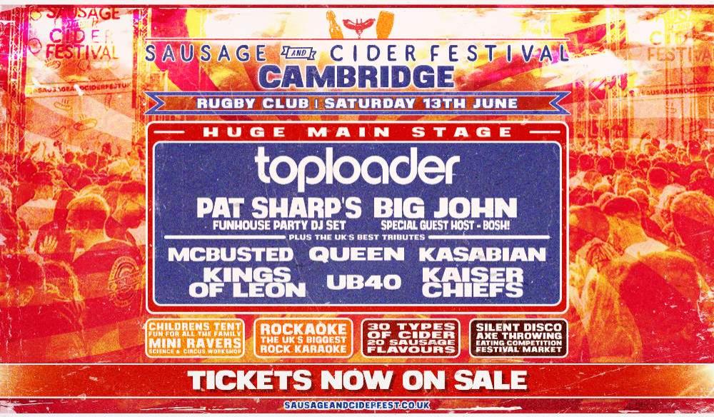 Sausage and Cider Festival - Cambridge 2026
