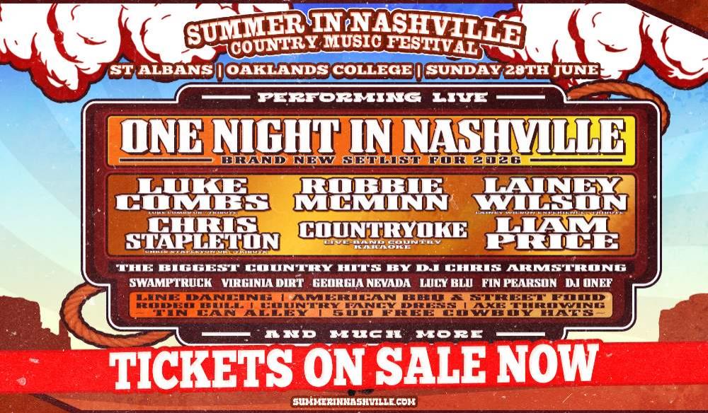 Summer In Nashville - St Albans 2026