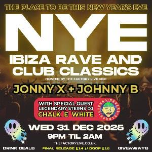 NYE IBIZA RAVE AND CLUB CLASSICS