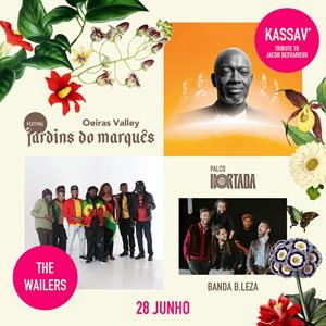 FEST JARDINS DO MARQUÊS - KASSAV - THE WAILERS FEST JARDINS DO MARQUÊS - KASSAV - THE WAILERS