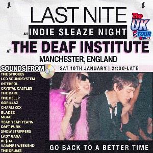 LAST NITE: An Indie Sleaze + Hyperpop Party!