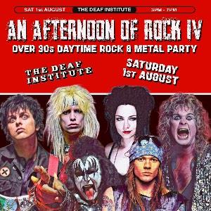 An Afternoon of Rock MANCHESTER (Over 30s Only)