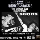 Gig & Drinks @ Camden Club - Snobs (Ticketed)