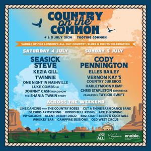 Country On The Common - Sunday Admission