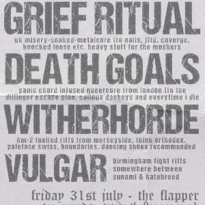 Grief Ritual & Death Goals