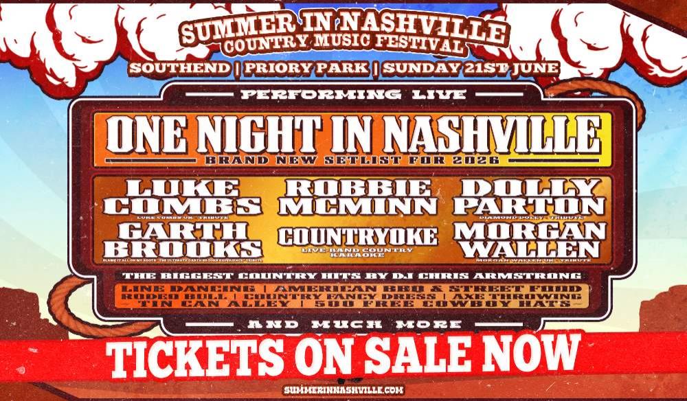Summer In Nashville - Southend 2026