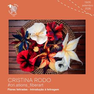 Cristina Rodo - Flores feltradas